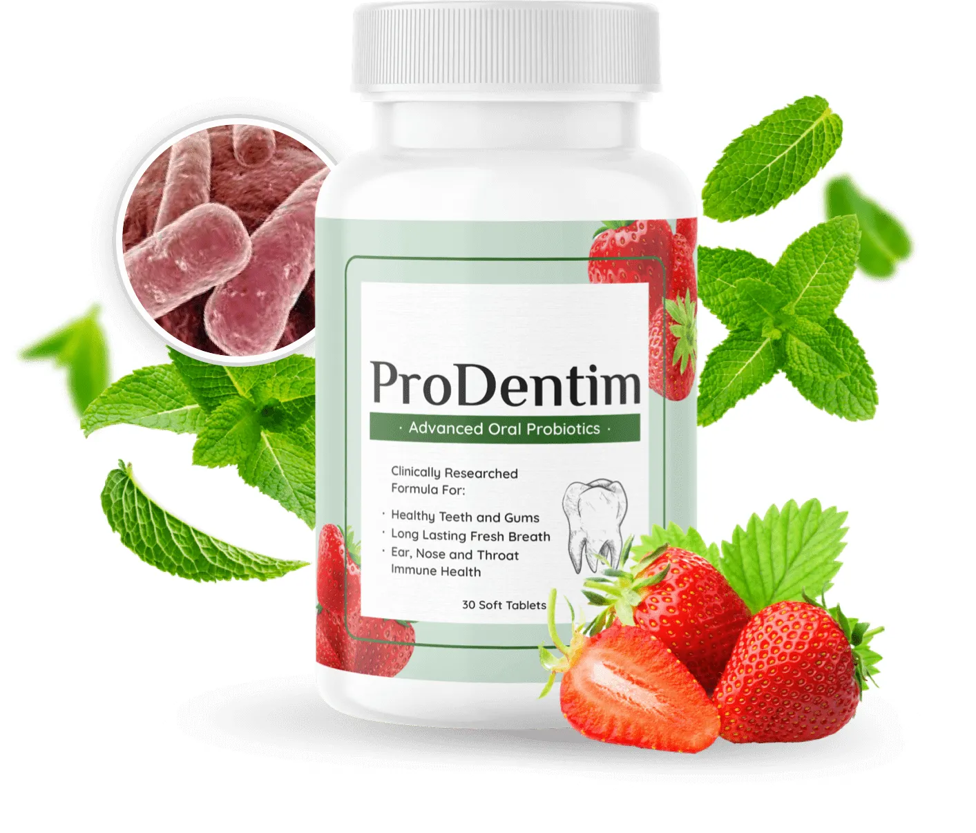 ProDentim oral probiotic supplement - 3.5 billion probiotic strains for teeth and gum health